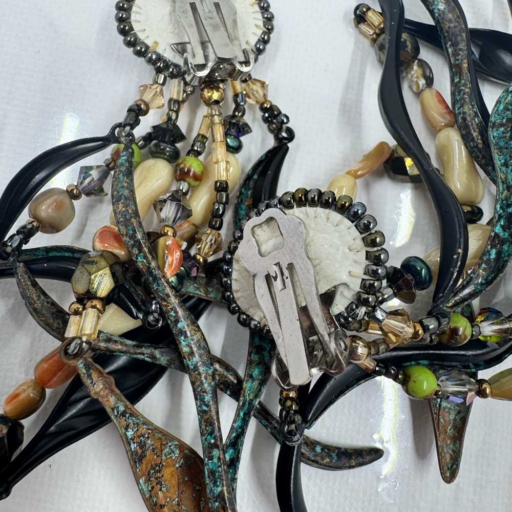 Artisan Chapita Dangle Earrings - Picture 7 of 10